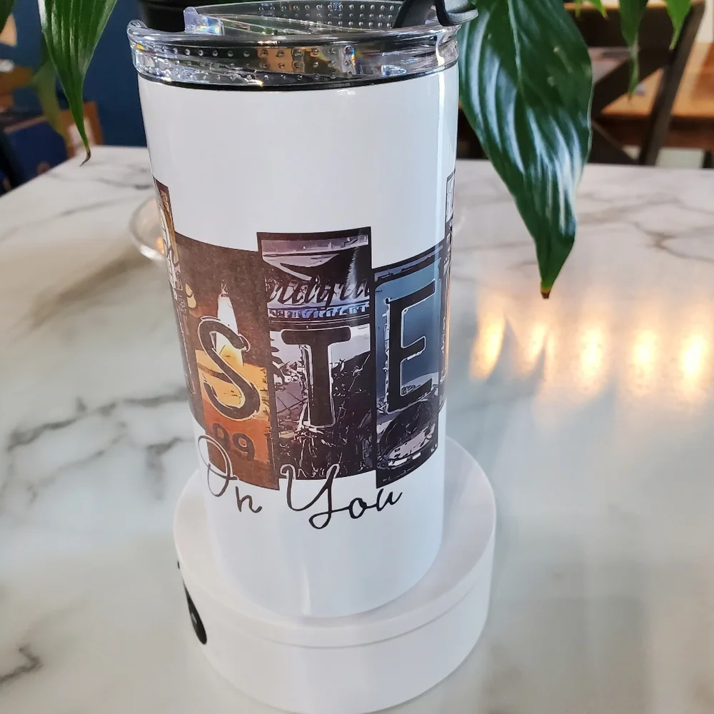 Wasted on You 4 in 1 Can Cooler 14oz Tumbler 🎉sale